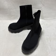 chicoソックスショートブーツ厚底 Mサイズ