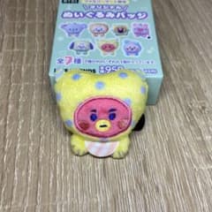 BT21 ファミマ 限定 ぬいぐるみバッジ　TATAのサムネイル