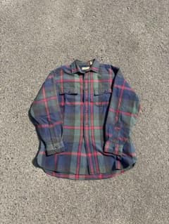 90s L.L.Bean CHAMOIS CLOTH SHIRT