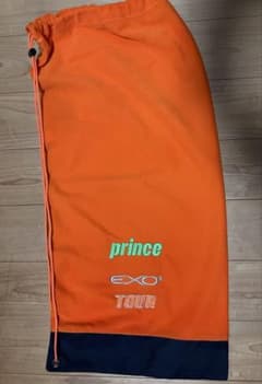 prince TOUR 布製ラケットバッグ オレンジ/黒のサムネイル