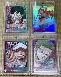 マ*ー様 ワンピースカード リーダー パラレル ルフィゾロ ロー ナミ 引退品 マ*ー様 ワンピースカード リーダー パラレル ルフィゾロ ロー ナミ