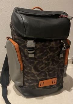 極美品】 COACH コーチ バックパック アニマルカモ 1902 - メルカリ