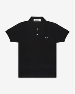 PLAY COMME des GARÇONS ブラックポロシャツ L - メルカリ