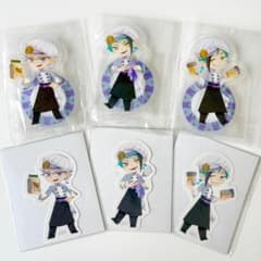 新品 ツイステ アズール ジェイド フロイド グリヒルアート マスシェフ セット