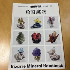 BRUTUS特別編集 合本 珍奇鉱物のサムネイル
