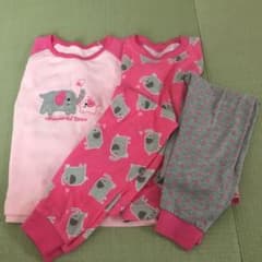 パジャマ2枚セット　100のサムネイル