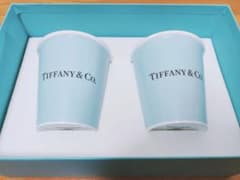 新品・未使用　ティファニー Tiffany&Co. コーヒーカップ　2個セットのサムネイル