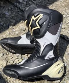 Alpinestars SMX-S 黒/白　EUR42 US8 JPN 26.5 Alpinestars SMX-S 黒/白 EUR42 US8 JPN 26.5 - メルカリ