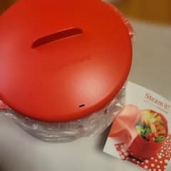 【新品】Tupperware 赤い蒸し器 Tupperware Steam it! 赤 蒸し器 - メルカリ