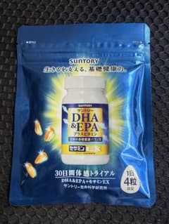 サントリー DHA&EPA＋セサミンEX 30日体感トライアルのサムネイル