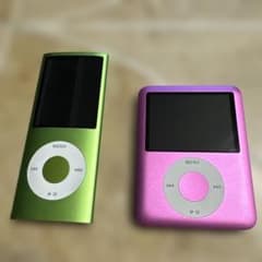 iPod 4色セット デジタルオーディオプレーヤー8Gbジャンク品 iPod 8GB 緑とピンクのセット 動作未確認のためジャンク品扱いです