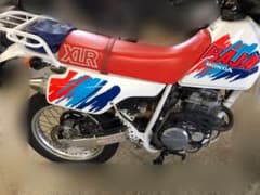 XLR250R BAJA 2本出しマフラー　エキパイ付きのサムネイル