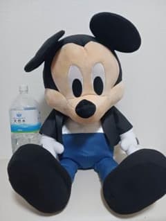 ミッキーマウス　おめかし超超BIGぬいぐるみ