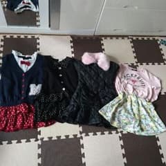 120～130 女の子冬服まとめ売り 14点 INGNIのサムネイル