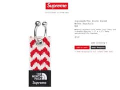 Supreme®/The North Face® Woven Keychainのサムネイル