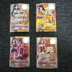 アイカツカード プレミアム サイン入り セクシー4枚セット まとめ売りのサムネイル