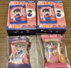 名探偵コナン おやつキーホルダー カップケーキver. コナン・蘭のサムネイル