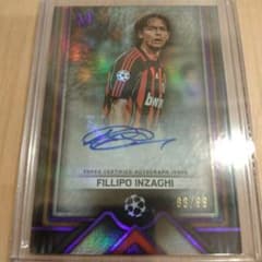 Topps Museum ACミラン フィリッポ インザーギ 直筆サインカード