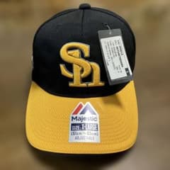 Majestic◇福岡ソフトバンクホークスNPB90周年キャップ◇大東建託 Majestic◇福岡ソフトバンクホークスNPB90周年キャップ◇大東建託