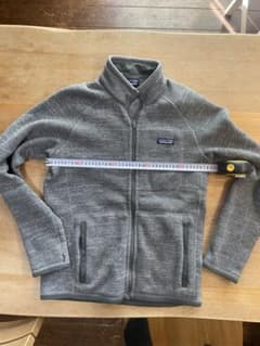 patagonia フルジップ フリースジャケット S グレーのサムネイル
