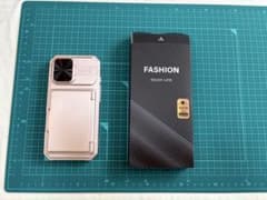 카드 홀더 부착 iPhone17 케이스 A 로즈 골드