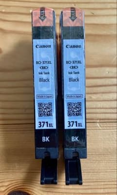 Canon BCI-371XL 大容量 BK インクタンク 2個のサムネイル