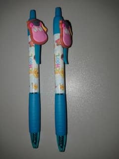 たべっ子どうぶつSCHOOL ラバーマスコット付き ペン カバ 2本
