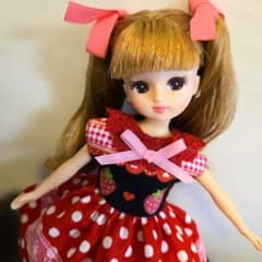 A 14◆リカちゃんハンドメイドワンピースのサムネイル
