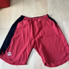 ATHLETA アスレタ ハーフパンツ レッド×ブラックのサムネイル