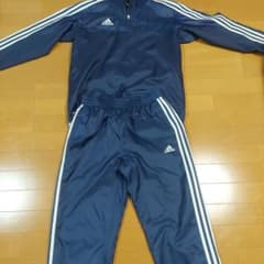 adidas ピステ・ウィンドブレーカー ネイビー上下セット Mのサムネイル