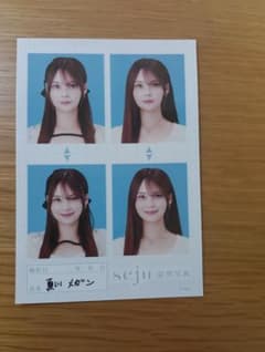 夏川メガン seju 証明写真のサムネイル