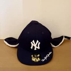 NEW ERA Yankees イヤーフラップ キャップ ドッグイヤーのサムネイル