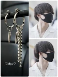 BTS・シュガ着用タイプ!!【ミックスピアス15-a】a24のサムネイル