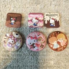 サンリオ キャラクターズ 缶バッジ 6個セットのサムネイル