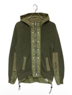 DIESEL D78 ミリタリー ニットパーカーのサムネイル