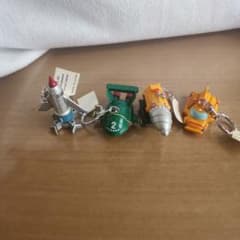 キャラクターキーホルダー4個セットのサムネイル