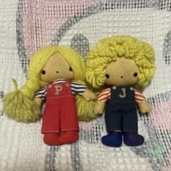 サンリオ　昭和レトロ　ヴィンテージ パティ＆ジミー　ぬいぐるみ　初期　中古品 m33487346930_1.jpg?1728396848