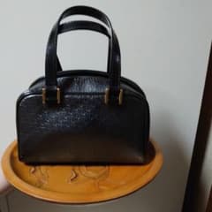 Christian Dior トロッター ハンドバッグ ブラックのサムネイル
