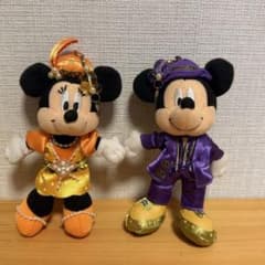 ディズニーリゾート ハロウィン ミッキーミニー ぬいぐるみストラップ
