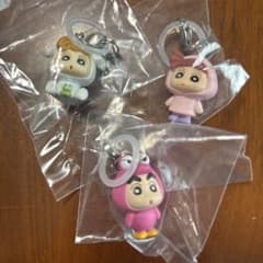 クレヨンしんちゃん めじるしアクセサリー2 パステルカラー3個セットのサムネイル