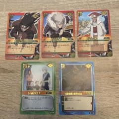 NARUTO ナルト カードゲーム 初代火影 二代目火影 三代目火影 - メルカリ
