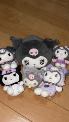 クロミ ぬいぐるみ 6点セットのサムネイル
