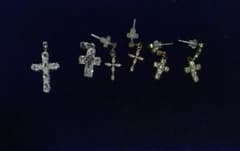 クロス ピアス&ペンダントトップのサムネイル