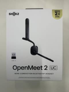 【新品未使用】Shokz OpenMeet 2 UC 骨伝導ヘッドセットのサムネイル