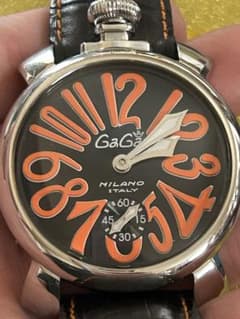 極美品】GaGa MILANO マヌアーレ48 手巻き 裏スケ - メルカリ