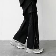 専用 Casper John　パラシュートスラックス　ブラック　Lサイズのサムネイル