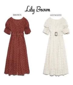 コットンワンピース lilybrownのサムネイル