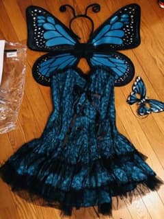 ★値下げしました！ハロウィン★可愛いバタフライコスプレ★お得な全てセット付き★のサムネイル