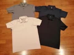 ヒデ様専用　ユニクロ ドライポロシャツ メンズ お買い得4点セット！のサムネイル