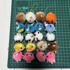 ふわふわマスコット ぬいぐるみ ストラップ 大量セットのサムネイル